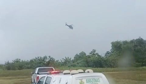 Avião monomotor sai da pista e termina em vegetação no Aeroclube de Manaus