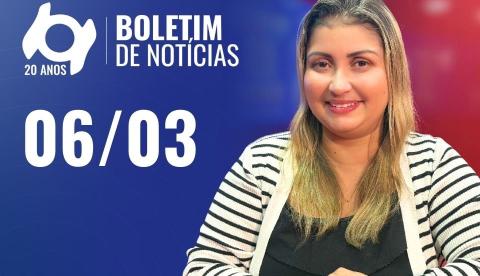 Confira as principais notícias no 'Boletim' desta sexta-feira; Assista