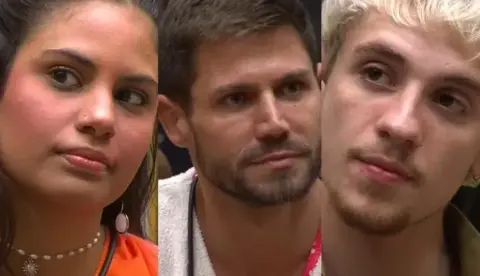 Paredão inédito: Jonas, Gabi e Juliano Floss disputam a preferência do público
