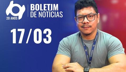 Confira as principais notícias no 'Boletim' desta terça-feira; Assista