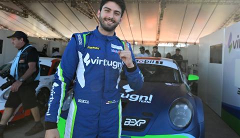 Moura Neto brilha na elite da Porsche Cup e reafirma potencial mesmo após susto no Velocitta
