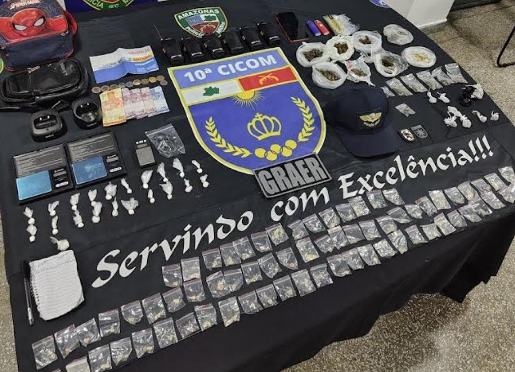 Sete são presos com "kit monitoramento" em Manaus