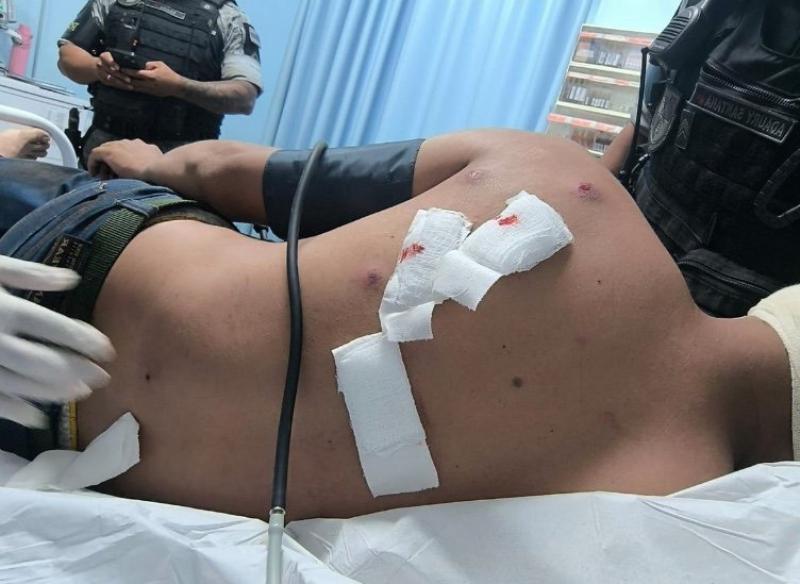 Homem é torturado por dívida com agiotas; trio é preso em flagrante em Manaus