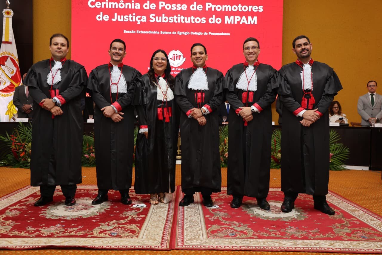 MPAM empossa cinco novos promotores e reforça atuação jurídica no interior do Amazonas