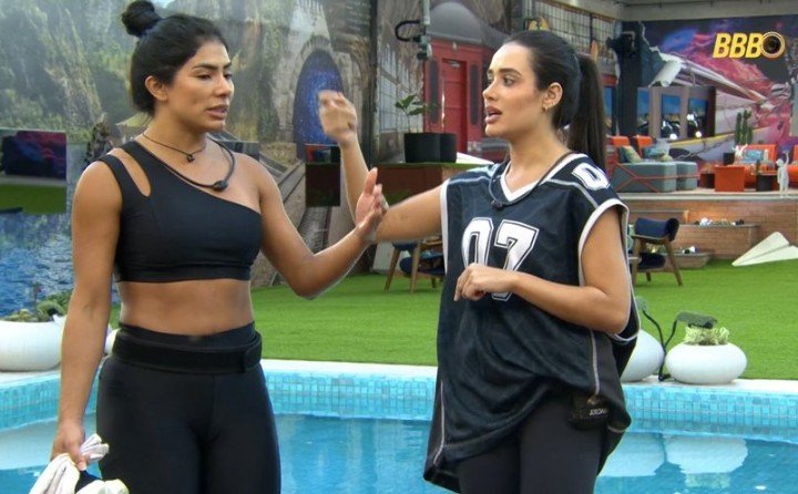 Eliminação de Jordana e Marciele da Prova do Líder revolta internautas: 'Manipulação'