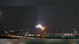 Desespero: avião da Delta sofre explosão em turbina após decolagem em Guarulhos