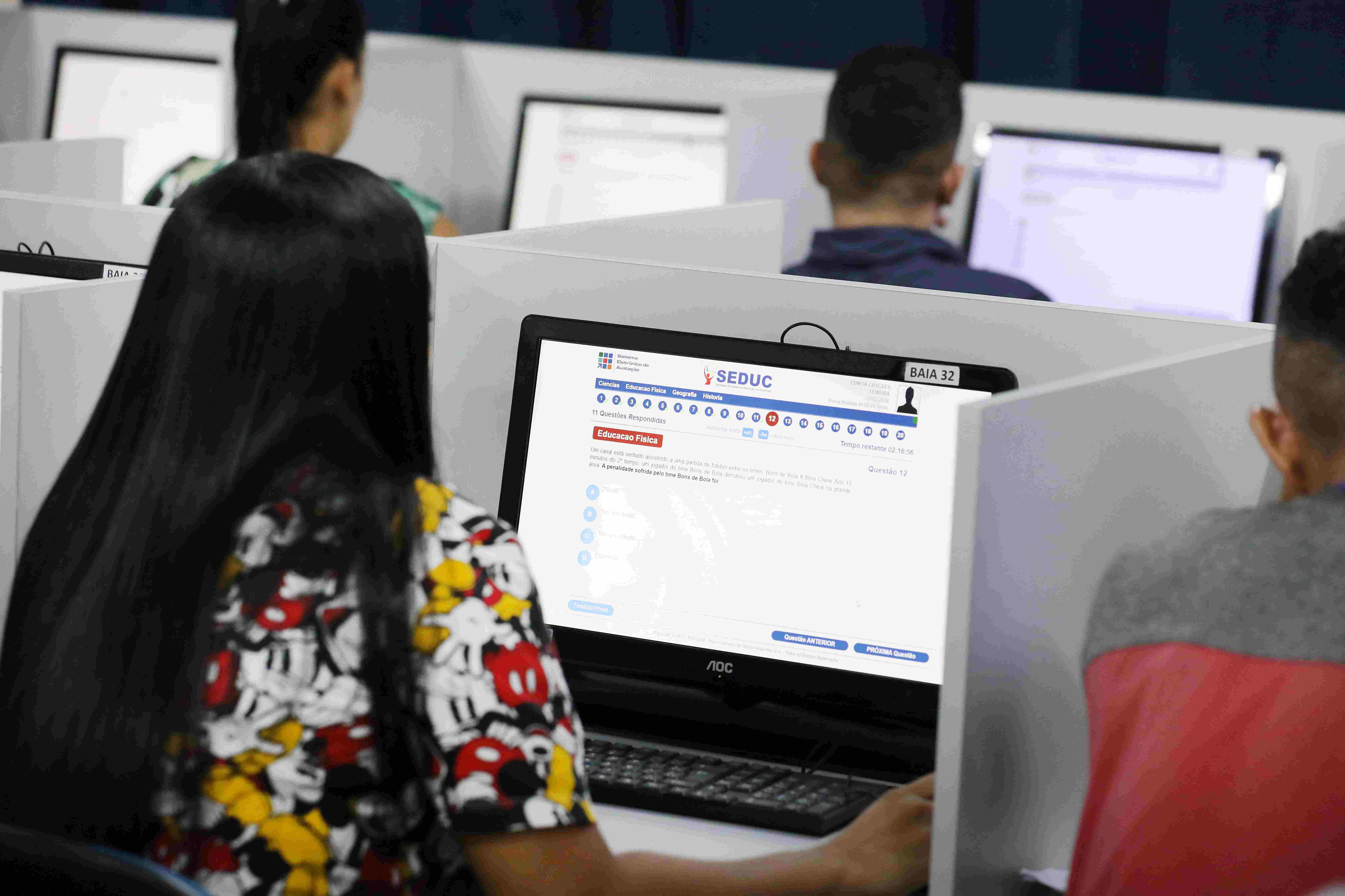 Inscrições para o Provão Eletrônico da EJA começam nesta segunda-feira no Amazonas