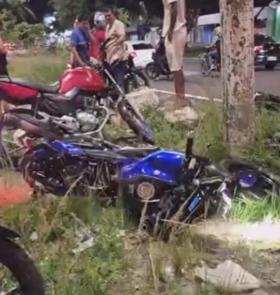 Embriagado, condutor atinge motoboy e é agredido por populares na Cidade Nova; vídeo