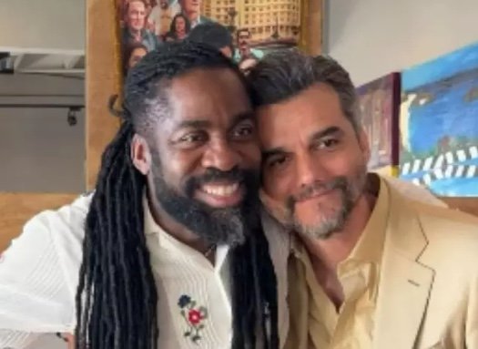 Lázaro Ramos se declara a Wagner Moura após Oscar: "Amor por esse irmão"