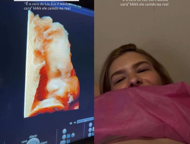 Lore Improta faz ultrassom do segundo filho e Léo Santana reage: "É minha cara"