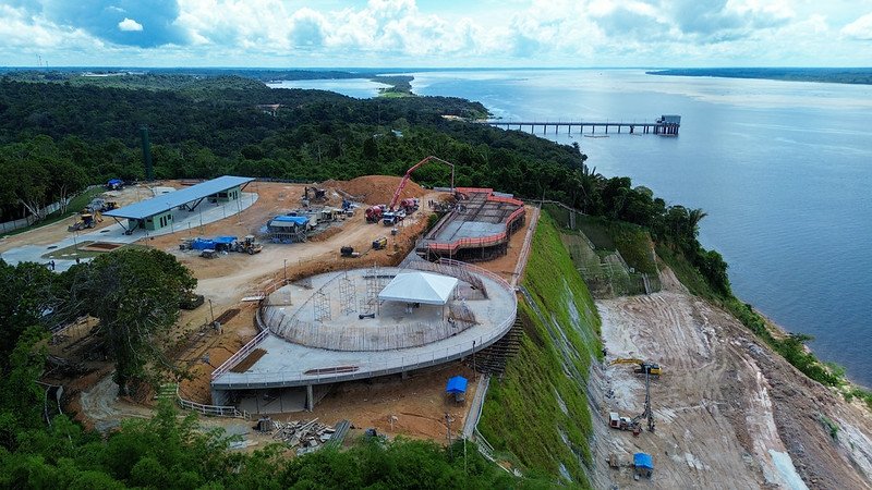 Parque Encontro das Águas Rosa Almeida atinge 81% de obras concluídas