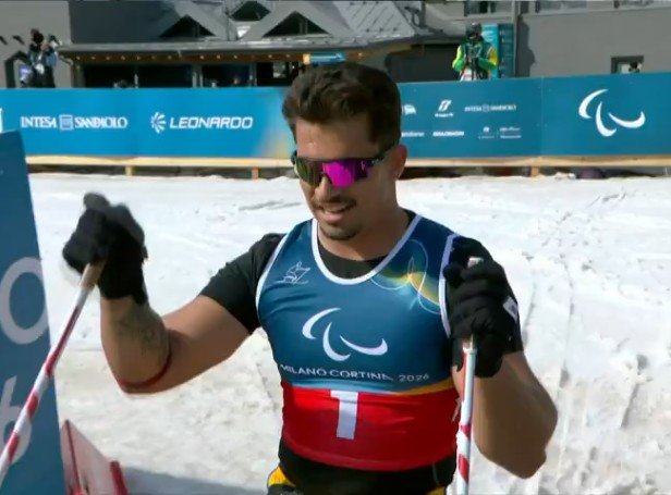 Nortista conquista medalha inédita para o Brasil nos Jogos Paralímpicos de Inverno 2026