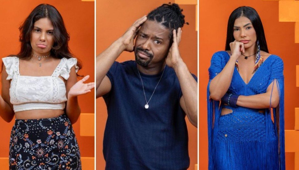 Gabriela, Marciele e Leandro Boneco formam o novo Paredão do BBB