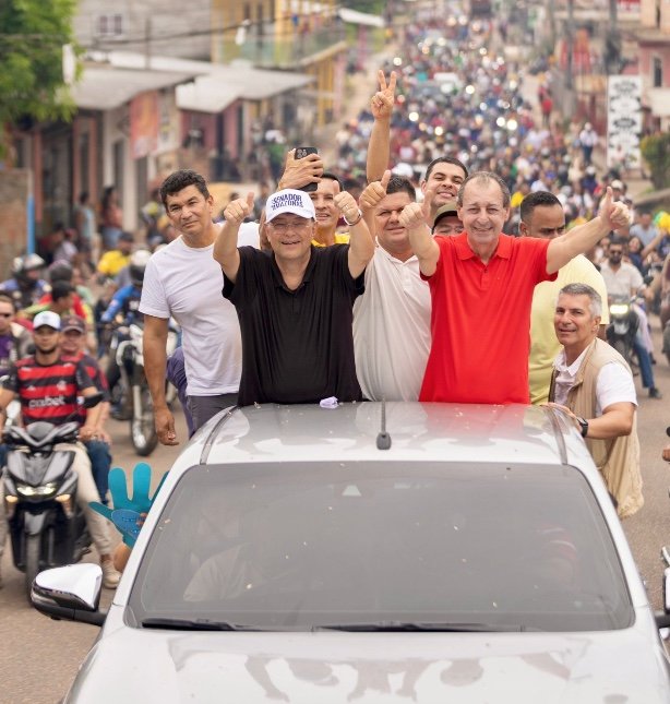 Omar Aziz participa de entregas de obras no interior do Amazonas