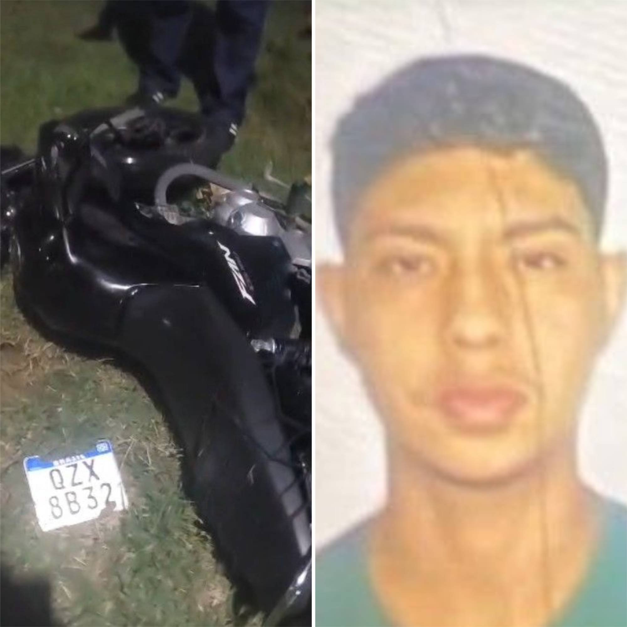 Casal morre em acidente com motocicleta após colidir com poste na Av. das Torres