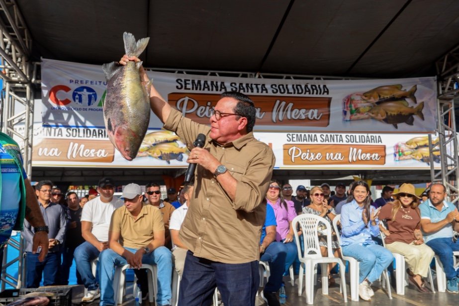 Coari distribui 40 toneladas de peixe e atende 10 mil famílias na Semana Santa