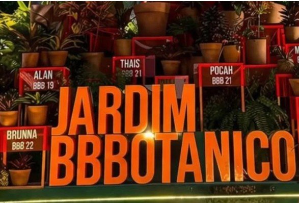 Jardim BBBotânico": Instalação nos Estúdios Globo ironiza ex-participantes