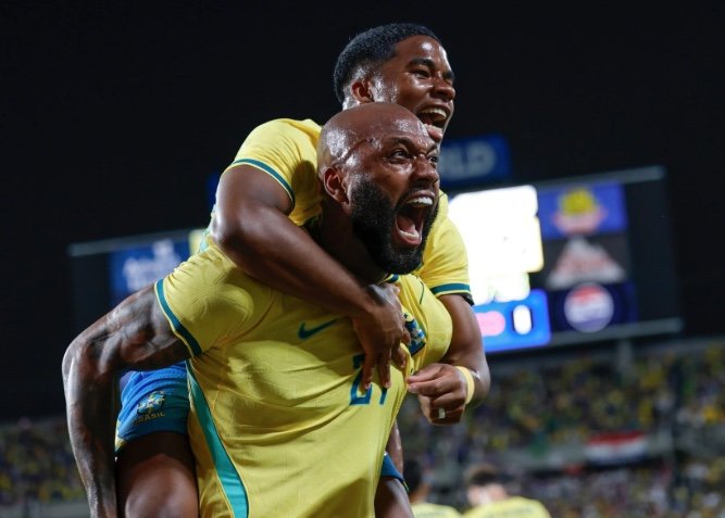 "Não sou eu, o brilho vem de Deus", afirma Endrick após vitória do Brasil sobre a Croácia