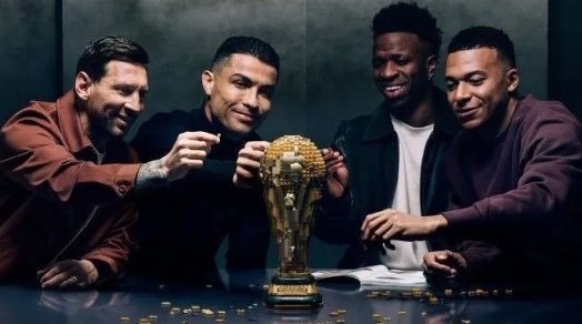 Vini Jr. estrela campanha com Messi, Cristiano Ronaldo e Mbappé para Copa de 2026
