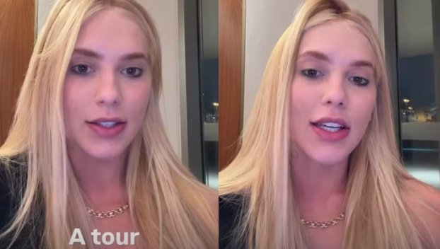 Virginia Fonseca retorna a Madri dois dias após passagem pelo Brasil