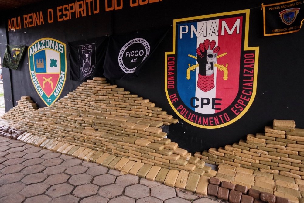 PMAM apreende 13,4 toneladas de drogas e prende 390 foragidos no 1º trimestre de 2026