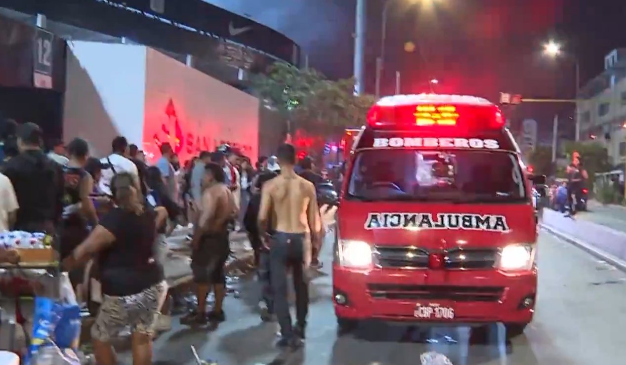 Estádio desaba no Peru e deixa um morto e mais de 60 feridos