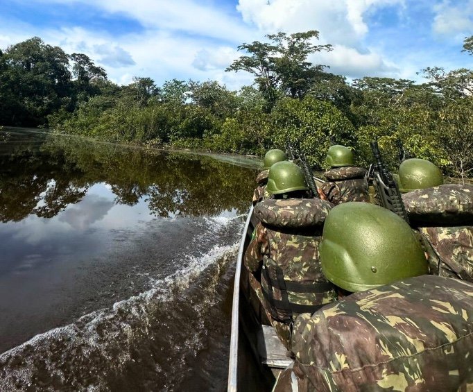 Exército apreende mais de 5 kg de ouro proveniente de garimpo ilegal na fronteira Brasil-Colômbia