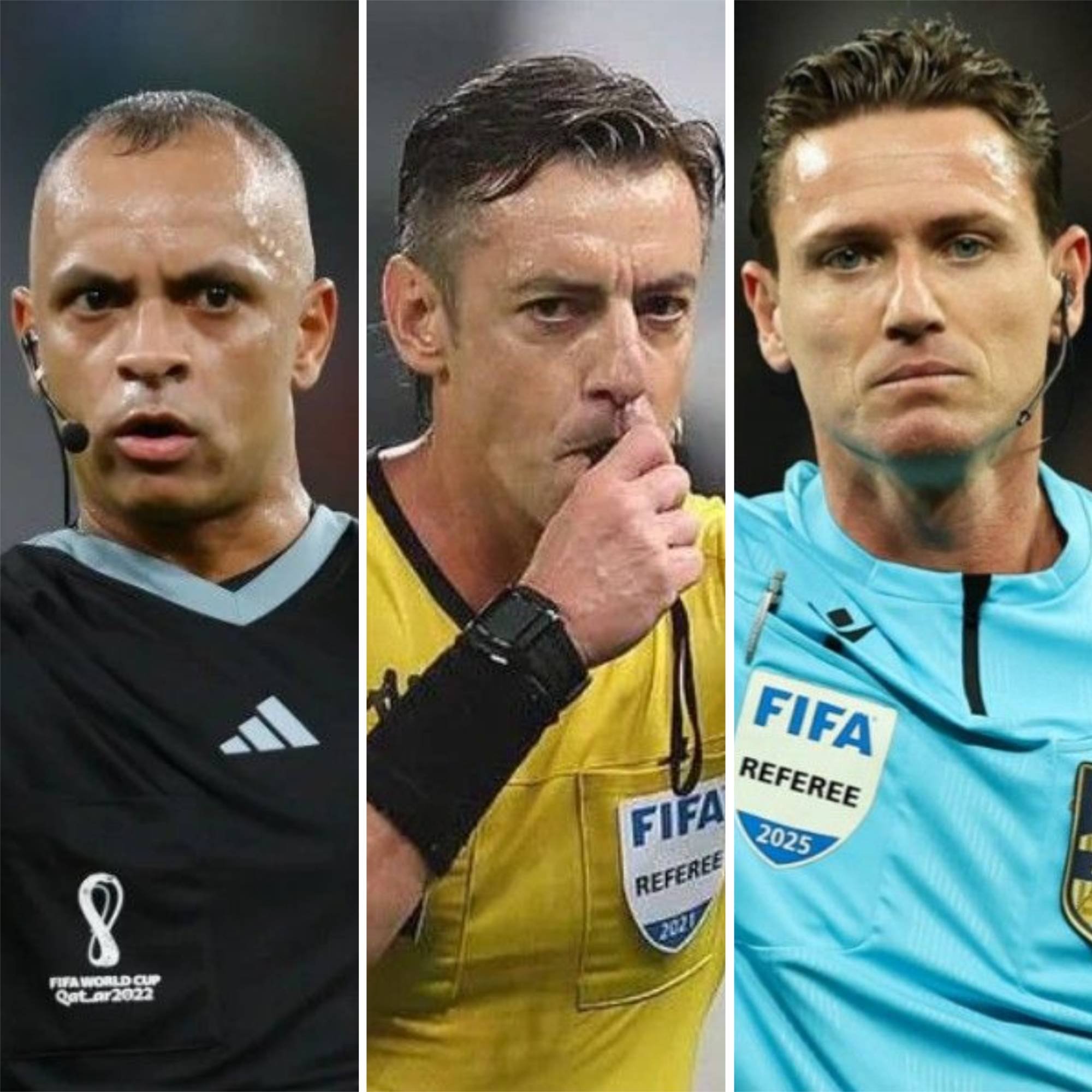 Brasil lidera Copa com três árbitros centrais e seis assistentes confirmados pela Fifa