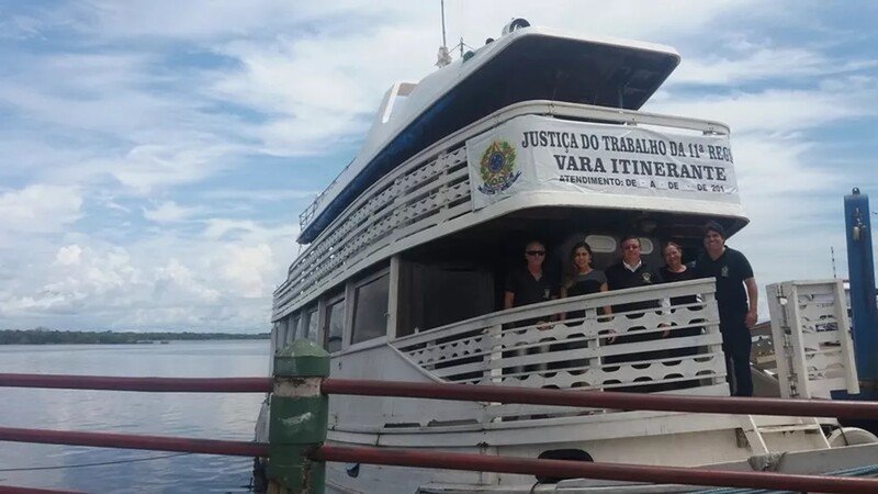 Justiça do Trabalho percorre o interior do Amazonas para atender população de 16 cidades