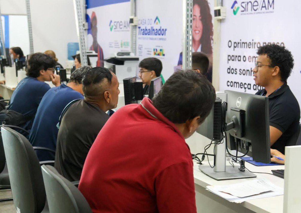 Sine Amazonas oferece 93 vagas, incluindo postos para PCD e primeiro emprego