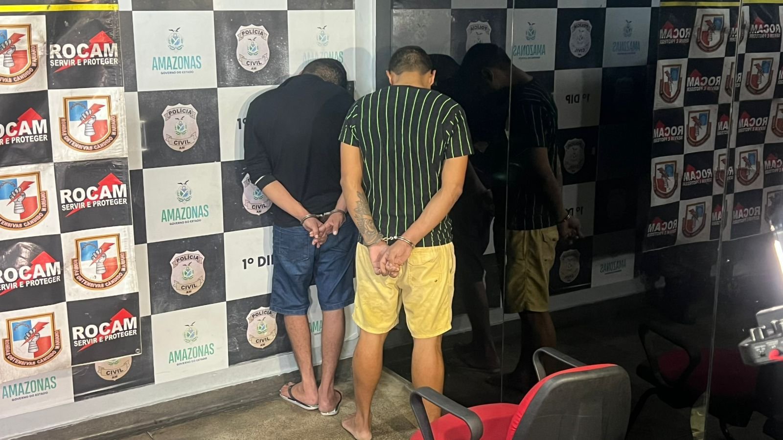 Rocam recupera armas e prende dupla que usou carro alugado para assaltar autopeças