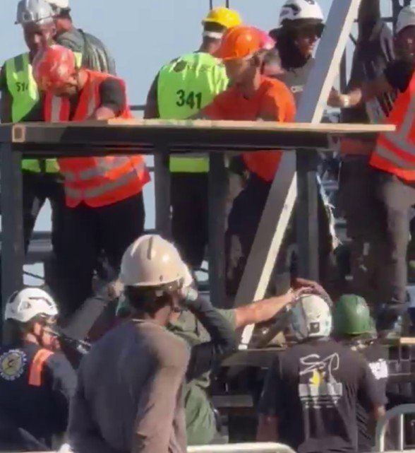 Técnico morre em acidente durante montagem do palco de Shakira em Copacabana