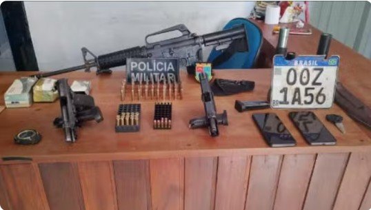 Criminosos tentam confrontar PM e acabam presos após duplo homicídio no Amazonas