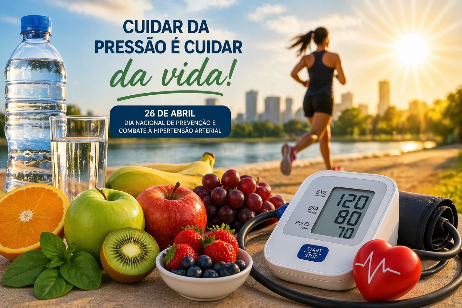 Ação gratuita oferece serviços de saúde na Avenida Getúlio Vargas neste domingo