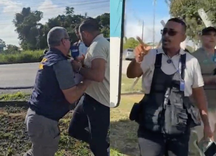 Grupo de jornalistas é agredido por perito durante cobertura de acidente em Manaus; vídeo