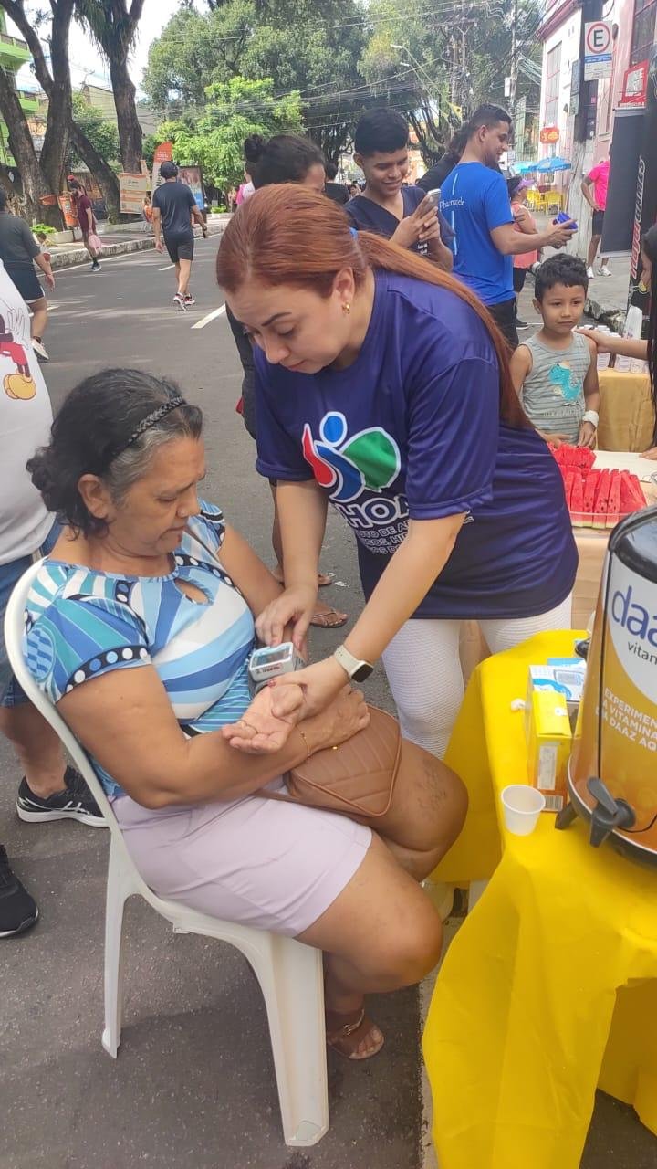 Ação de combate à hipertensão do IDHOAM realiza mais de 100 atendimentos na Faixa Liberada