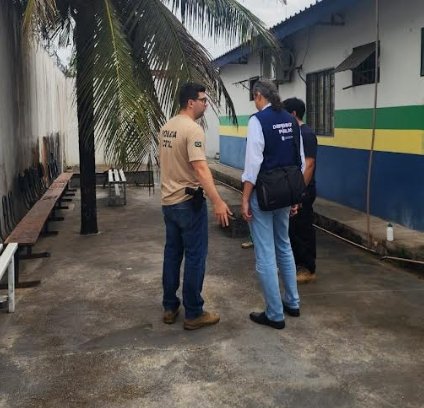 Inspeção revela condições precárias e excesso de detentos em delegacia de Barcelos