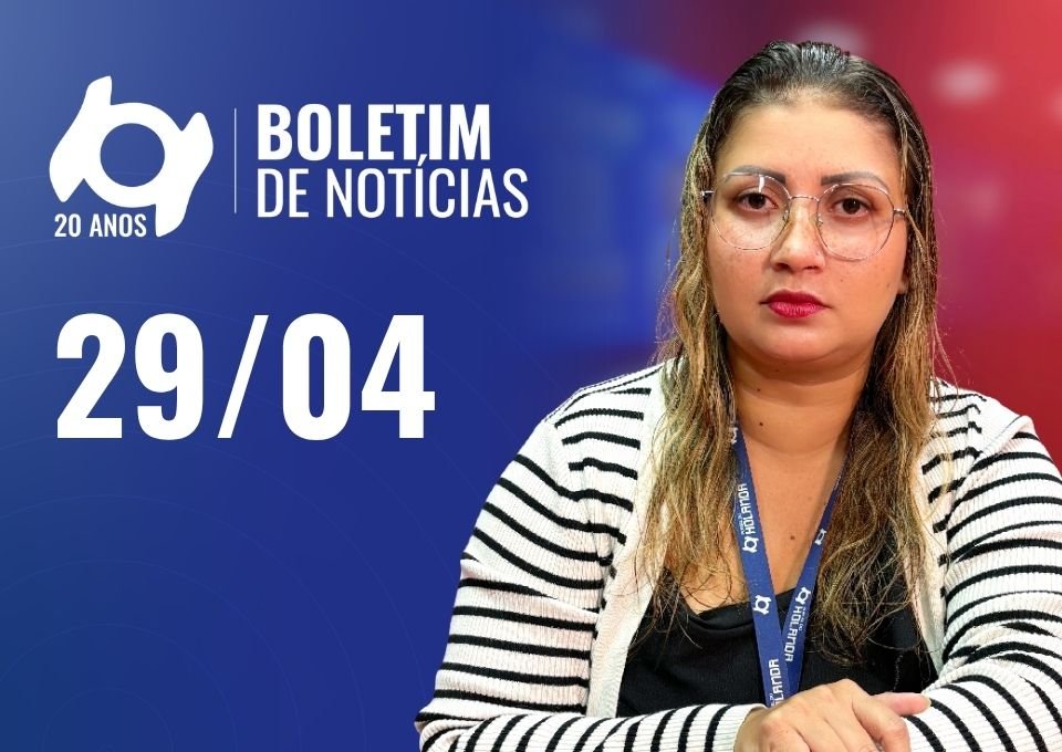 Confira as principais notícias no 'Boletim' desta quarta-feira; Assista