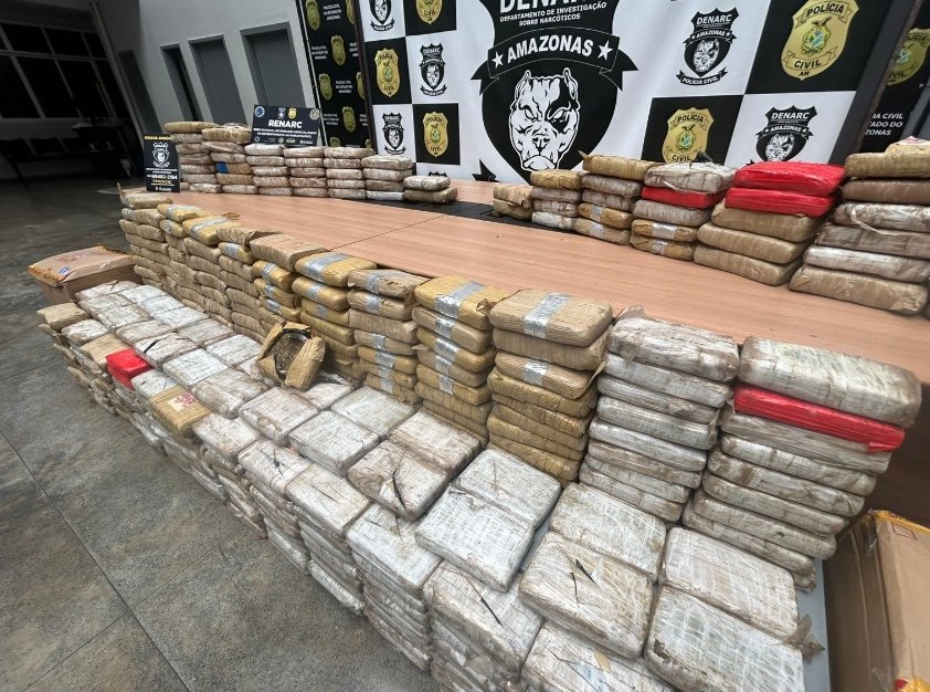 Mais de 300kg de maconha avaliados em R$ 6,5 milhões são apreendidos em Flores