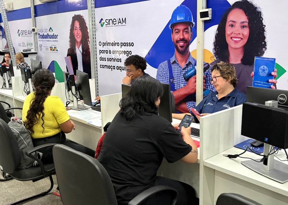 Sine Amazonas divulga 151 vagas de emprego para esta terça; confira