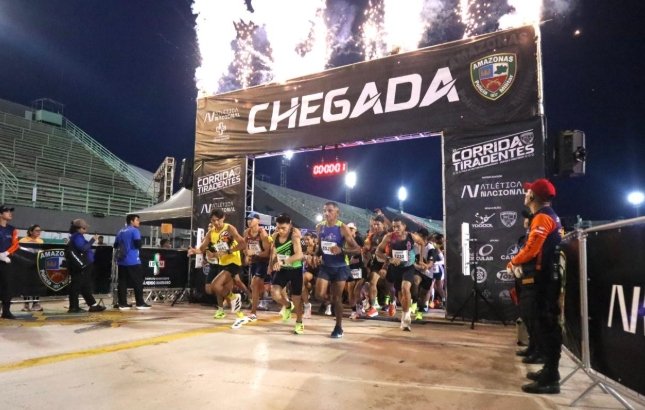 PMAM celebra 189 anos com grande corrida esportiva no Sambódromo de Manaus