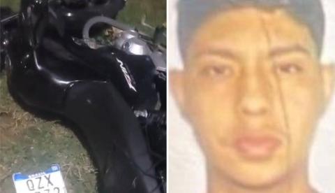 Casal morre em acidente com motocicleta após colidir com poste na Av. das Torres