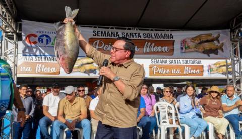 Coari distribui 40 toneladas de peixe e atende 10 mil famílias na Semana Santa