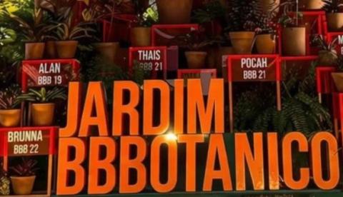 Jardim BBBotânico": Instalação nos Estúdios Globo ironiza ex-participantes