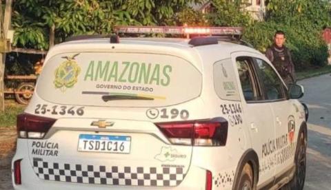 Foragido tenta fugir ao ver viatura, mas acaba preso após perseguição em Manacapuru