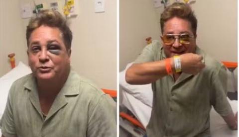 Leonardo é levado a hospital após acidente em barco de pesca