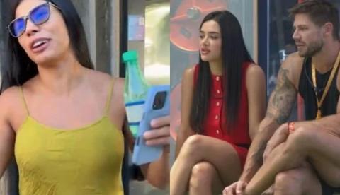 BBB26: Marciele reage com deboche a unfollow de Jonas: "Ah, por favor"