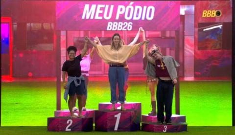 Ana Paula Renault reconstrói pódio trocando Samira por Juliano