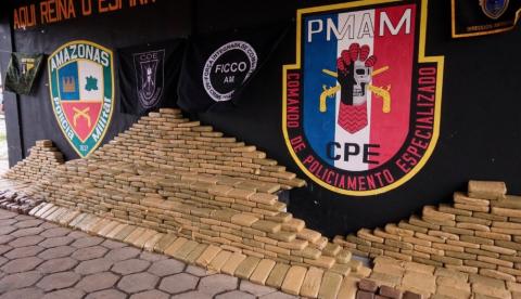 PMAM apreende 13,4 toneladas de drogas e prende 390 foragidos no 1º trimestre de 2026