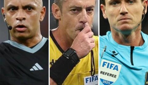 Brasil lidera Copa com três árbitros centrais e seis assistentes confirmados pela Fifa